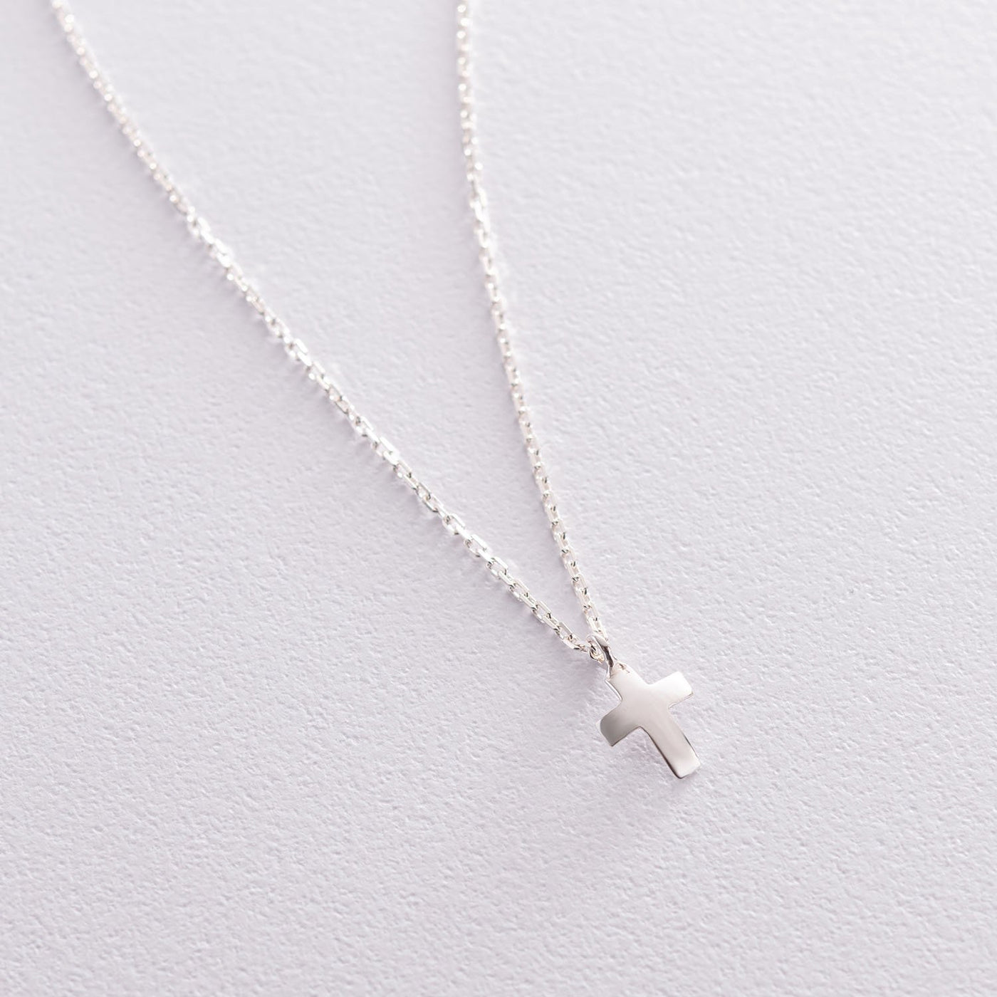 Silver Cross Necklace