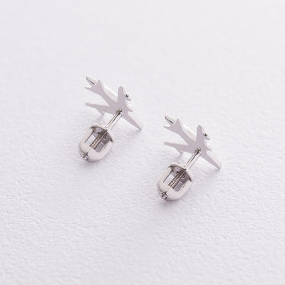 Airplane Stud Earrings