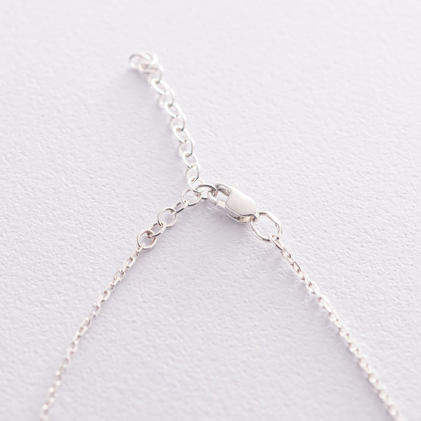 Silver necklace Minimalism