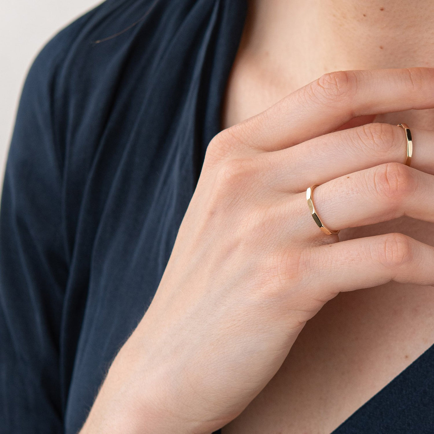 Yellow Gold Dahlia Ring