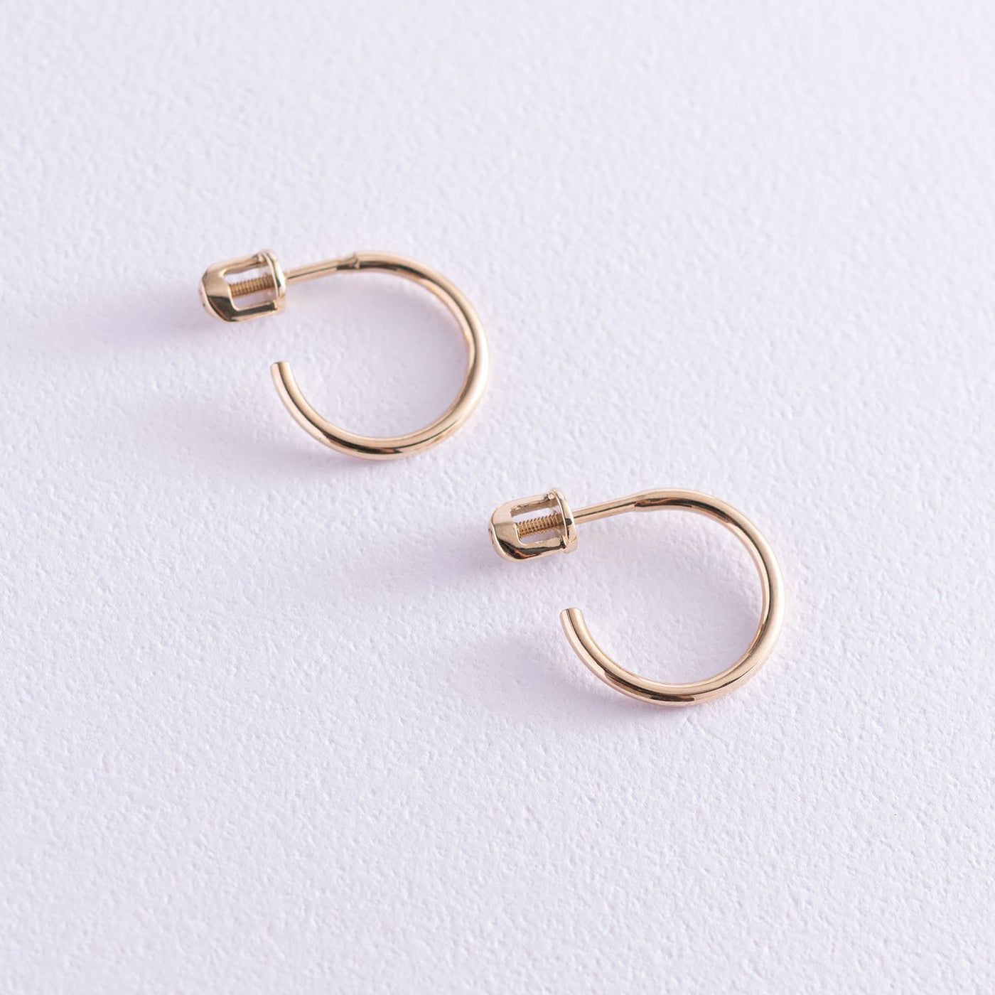 Yellow gold stud earrings Kelly