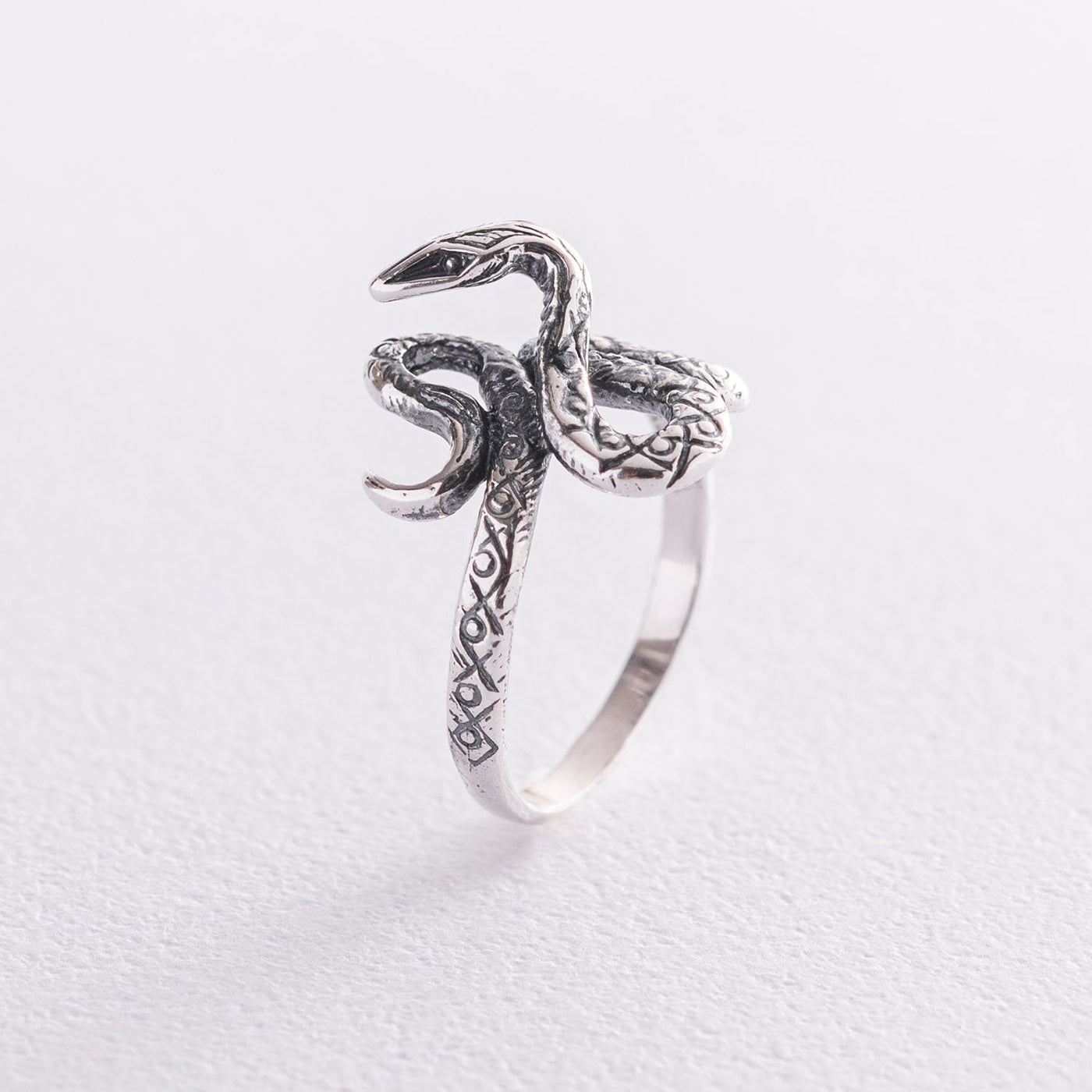 Silver Snake Ring