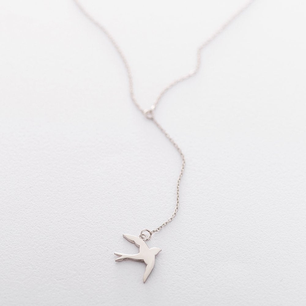 Silver Swallow Necklace