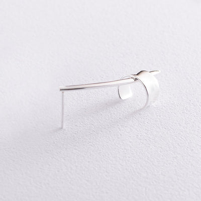 Silver Ear Cuff Earring Touch