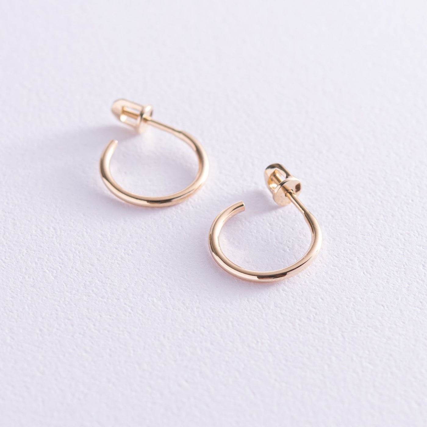 Yellow gold stud earrings Kelly