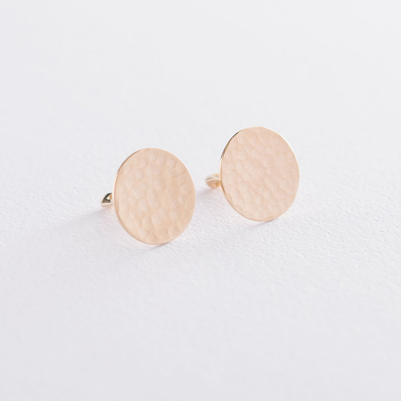 Gold stud earrings Sunbeams