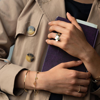 Yellow Gold Ball Ring