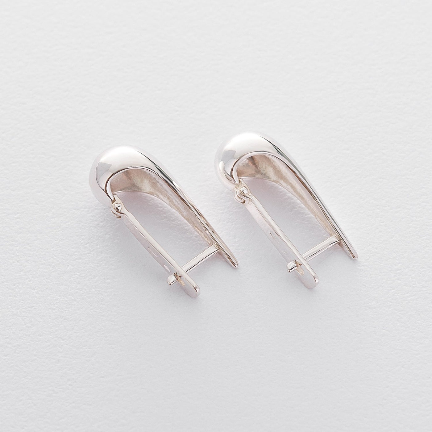 Modesty Silver Earrings 3.1 cm