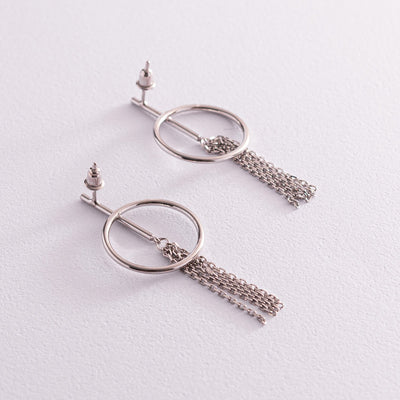 Silver stud earrings Amanda