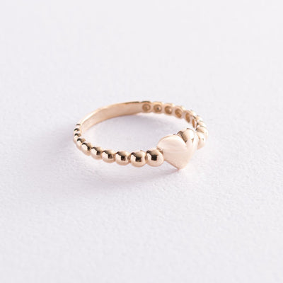 Gold Heart Ring