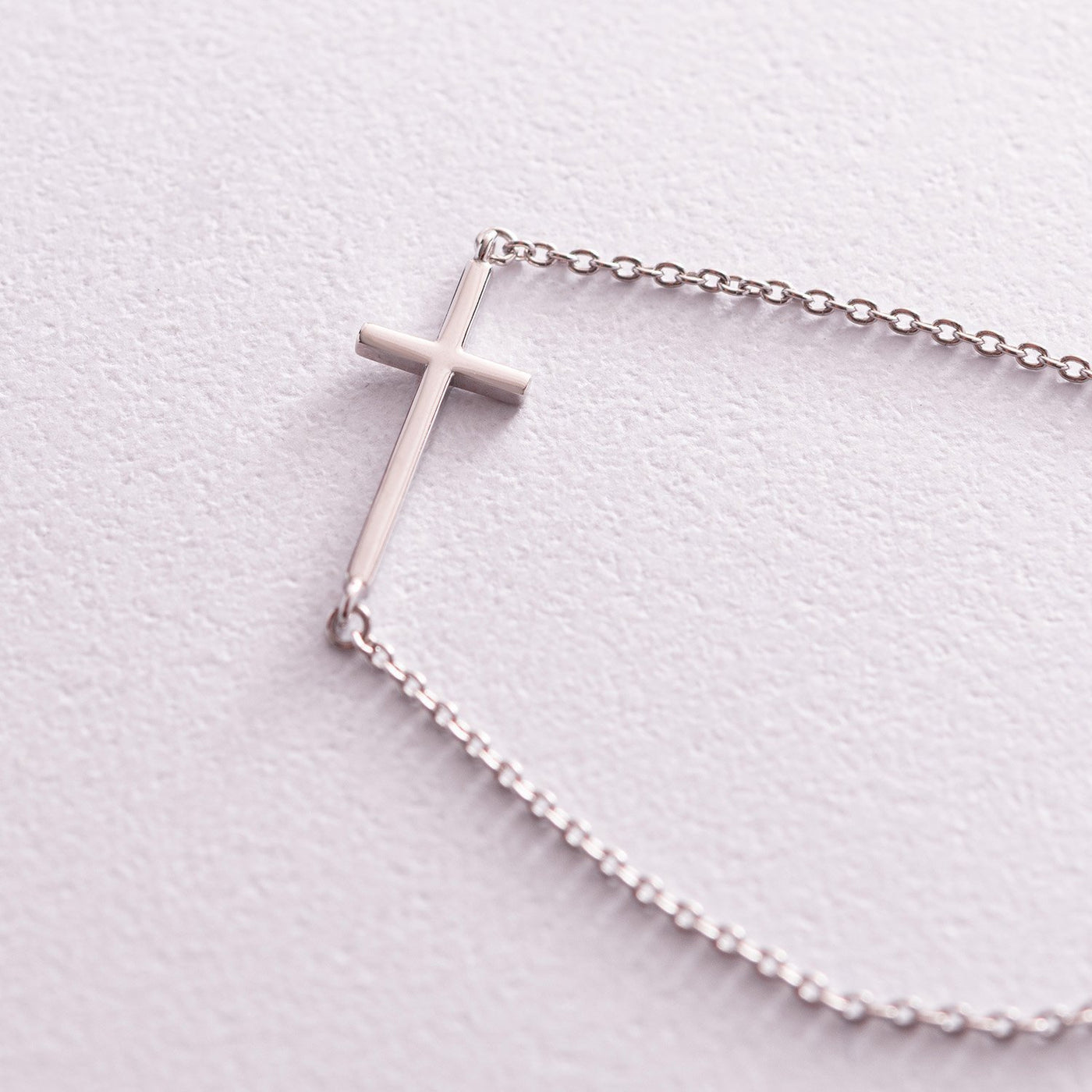 Silver Cross Bracelet