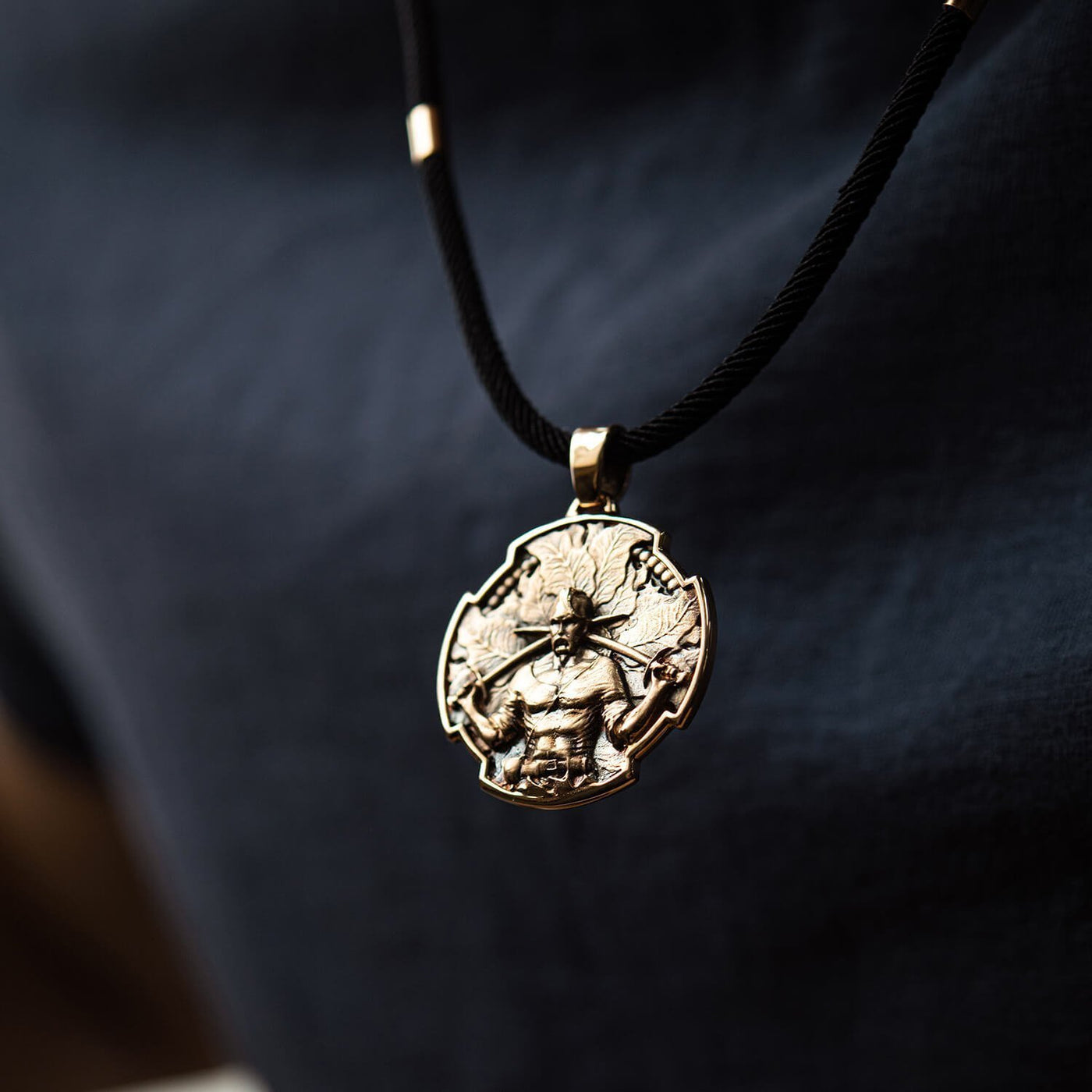 Pendant "Ukrainian Cossack. Prayer to the Holy Mother of God"