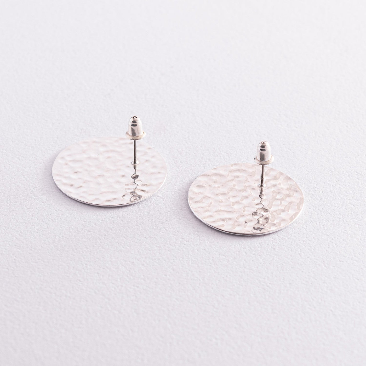 Silver stud earrings Theona