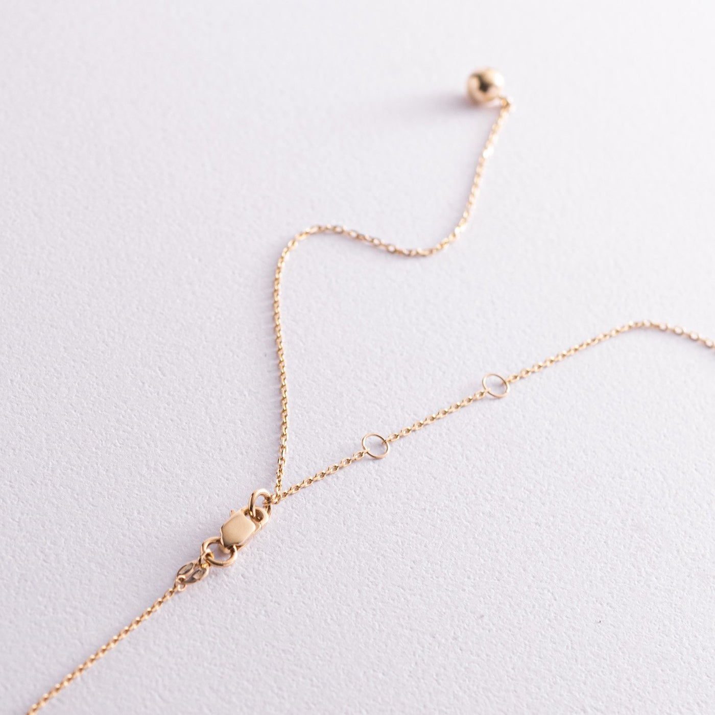 Yellow Gold Ball Necklace