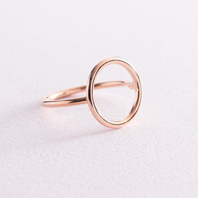 Gold Circle Ring