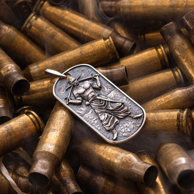 Pendant "Ukrainian Cossack. Prayer of a Ukrainian nationalist"