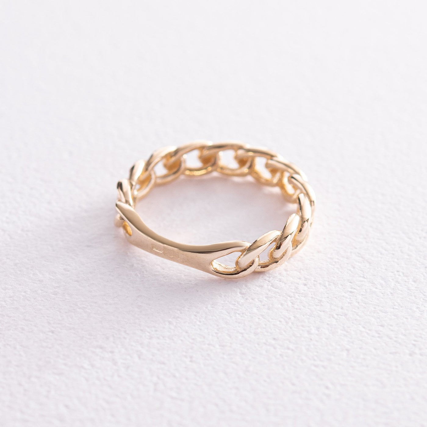 Gold Ring "Chain"