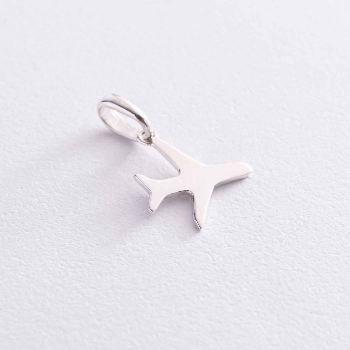 Silver Airplane pendant