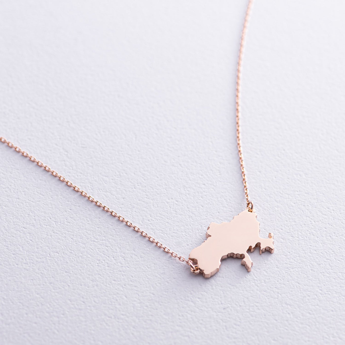 Necklace "Map of Ukraine"