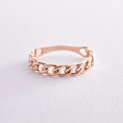 Gold Ring "Chain"