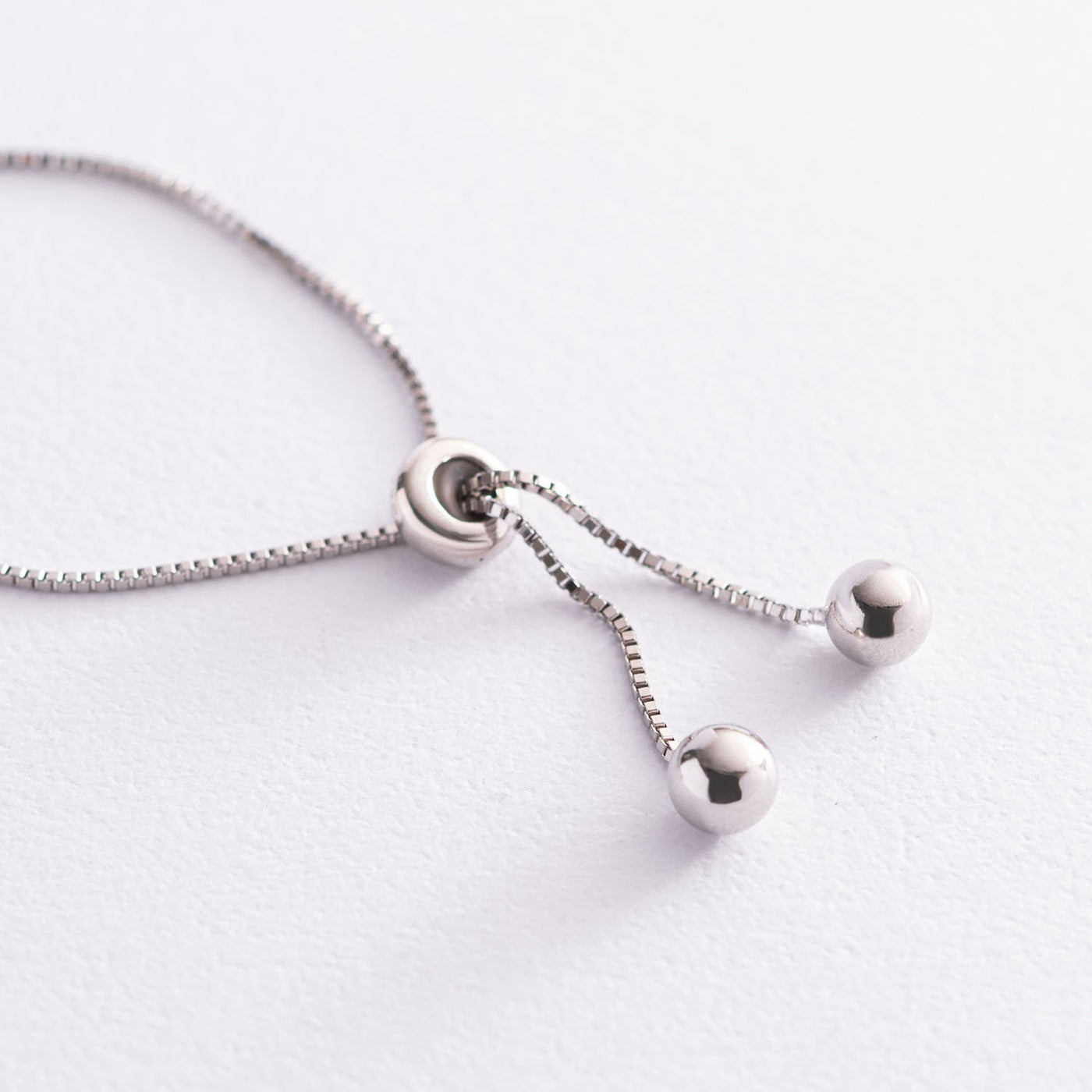 Silver balls bracelet