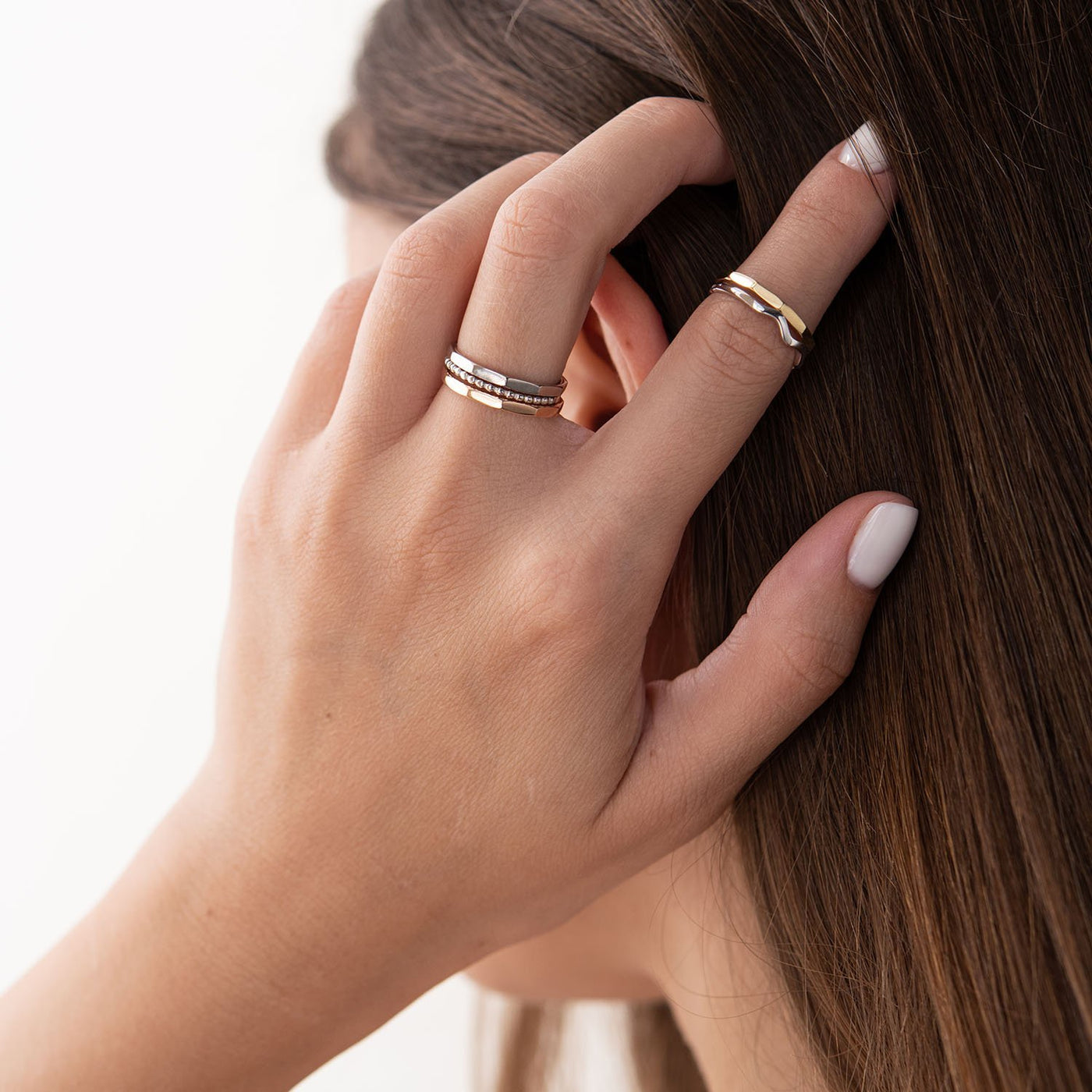 Yellow Gold Dahlia Ring