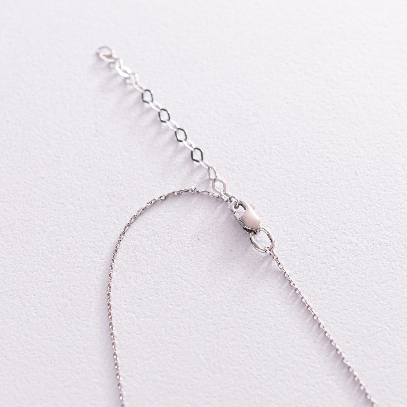 White Gold Snake Necklace